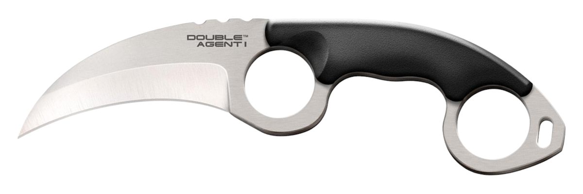 Cold Steel Double Agent Durable Lightweight Japanese AUS8A Karambit Shape 3