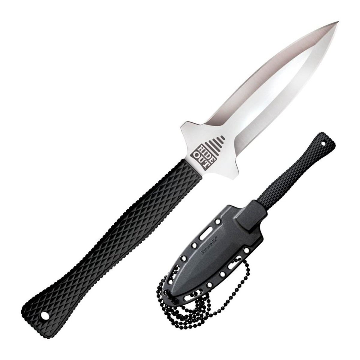 Cold Steel Hide Out 3in Durable Japanese AUS8A Stainless Fixed Blade Spear