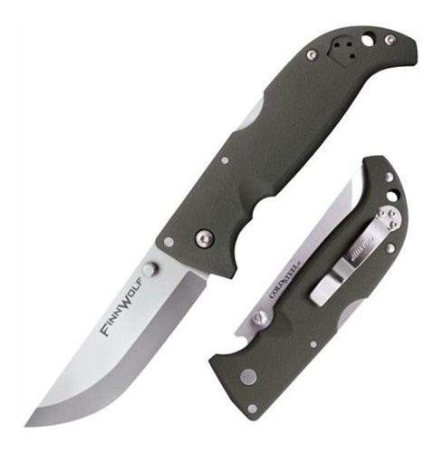 Cold Steel Finn Wolf Lockback Folding Knife - 3-1/2in Blade OD Green view 2