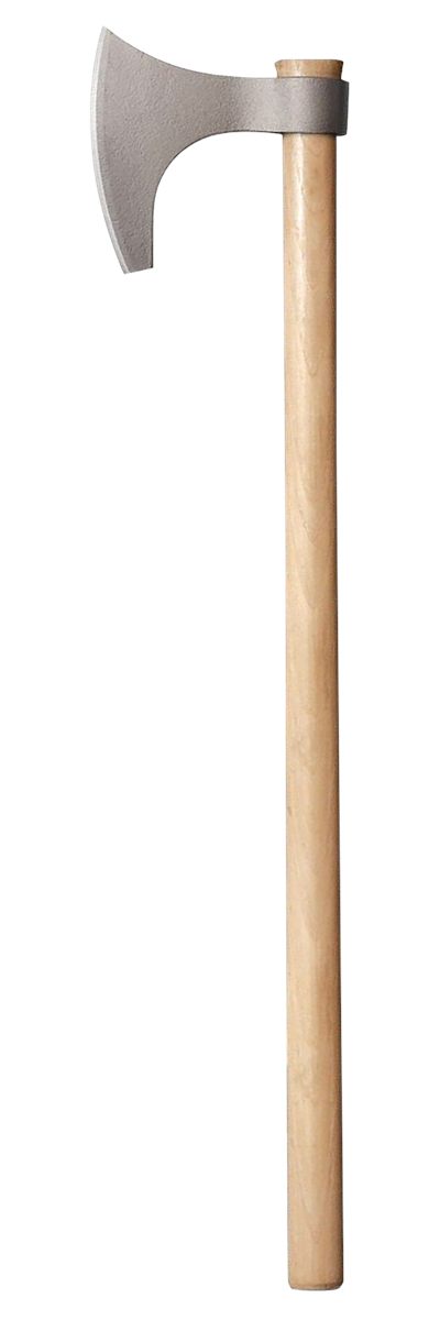 Cold Steel CS90WVBA Viking Hand 6in Blade Axe 1055 Carbon American Hickory