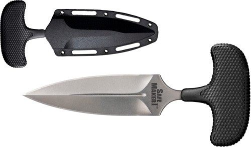 Cold Steel CS12DBST Safe Maker I 4.50in Fixed Spear Point Plain Stone Washe view 3