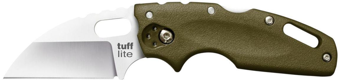 Cold Steel CS20LTG Tuff Lite 2.50in Folding Clip Point Plain AUS-8A SS Blad
