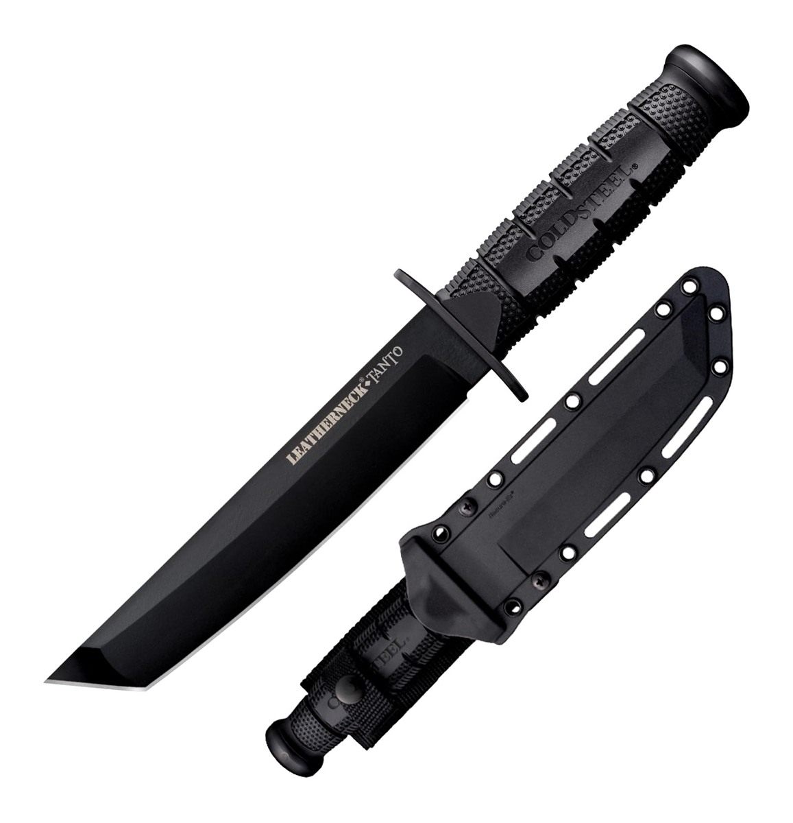 Cold Steel Leatherneck Tanto 7in German D2 Razor-Sharp Blade 5in Kray-Ex Du