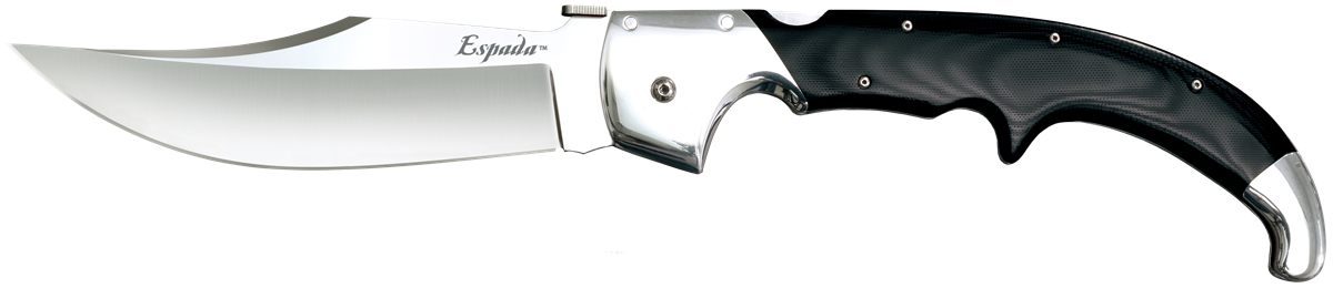 Cold Steel Espada Series Folding Knife with Tri-Ad Lock and Pocket Clip, XL