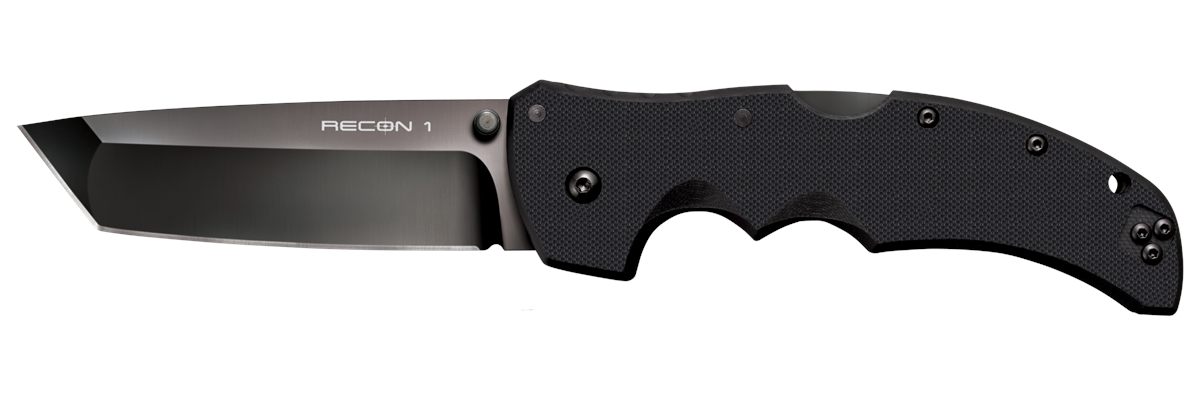 Cold Steel CS27BT Recon 1 4in Folding Tanto Plain DLC Coated American S35VN