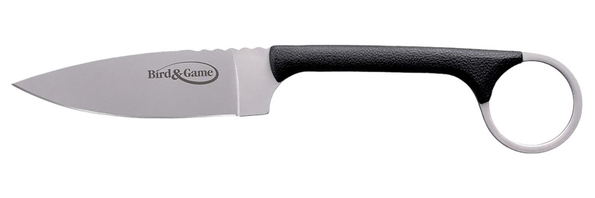 Cold Steel CS20A Bird Game 3.50in Fixed Drop Point Plain AUS-8A SS Blade, 3