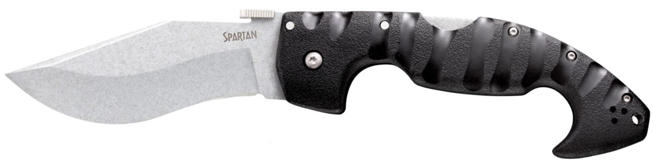 Cold Steel Spartan 4.5 in Japanese AUS10A Plain Blade Tactical Pocket Foldi