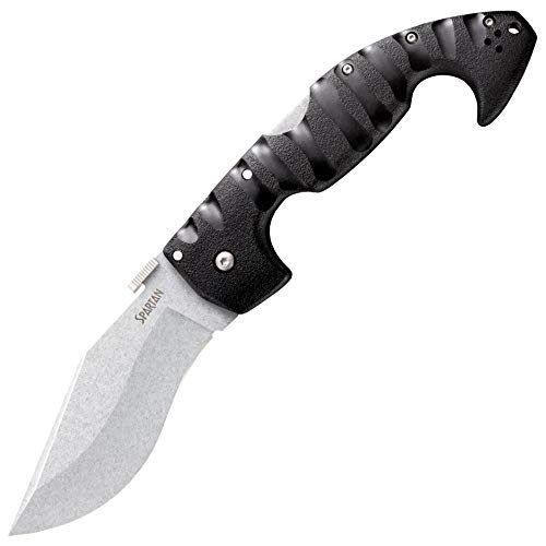 Cold Steel Spartan 4.5 in Japanese AUS10A Plain Blade Tactical Pocket Foldi view 2