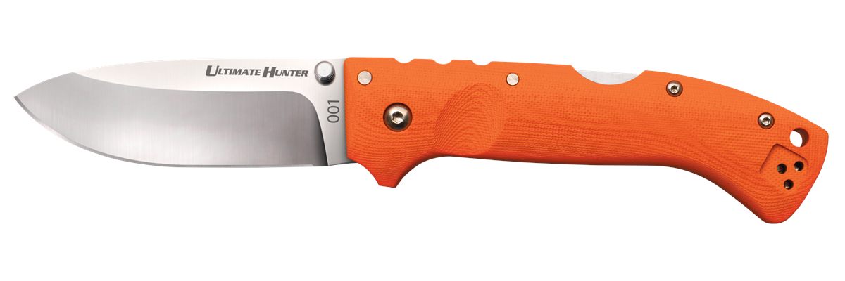 Cold Steel Ultimate Hunter 3.5in S35VN Razor-Sharp Blade 5in G-10 Easy-to-G