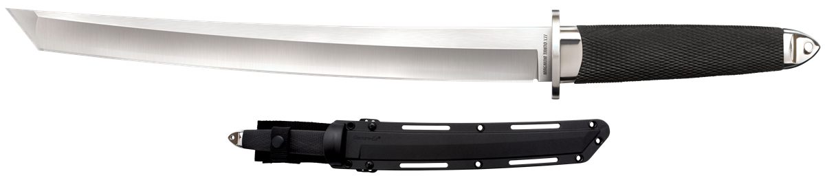 Cold Steel CS35AE Magnum Tanto XII 12in Fixed Plain Satin VG-10 San Mai Bla