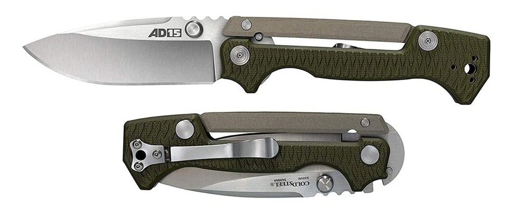 Cold Steel AD-10 and Tactical Folding Knife with Lock Pocket Clip - Premium view 2