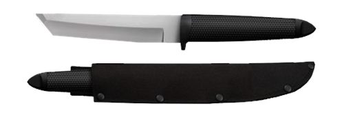 Cold Steel 20TL Lite 6in Fixed Plain Tanto 4034 Stainless Blade/Black Polyp