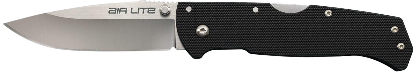 Cold Steel CS26WD Air Lite 3.50in Folding Drop Point Plain AUS-10A SS Blade