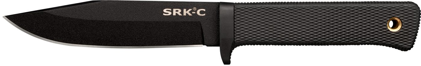 Cold Steel CS-49LCKD SRK Compact 5in Fixed Plain Black Tuff-Ex Finish SK-5