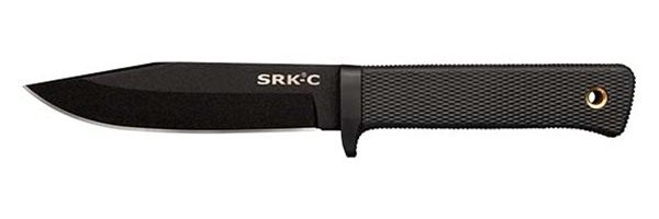Cold Steel CS-49LCKD SRK Compact 5in Fixed Plain Black Tuff-Ex Finish SK-5 view 3