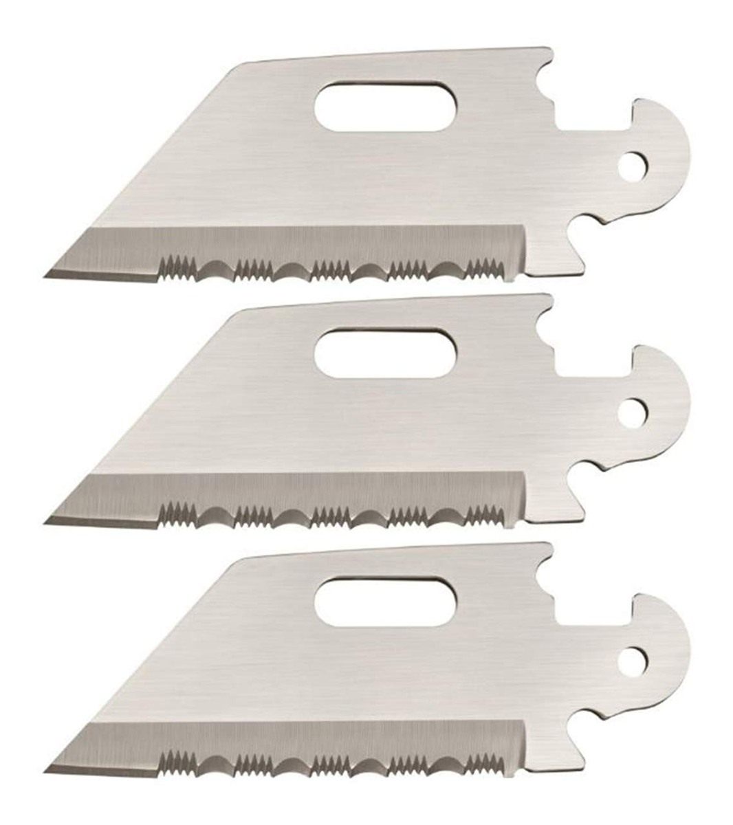Cold Steel unisex adult Click-N-Cut N 3 Pack Utility Serrated Blades, One S