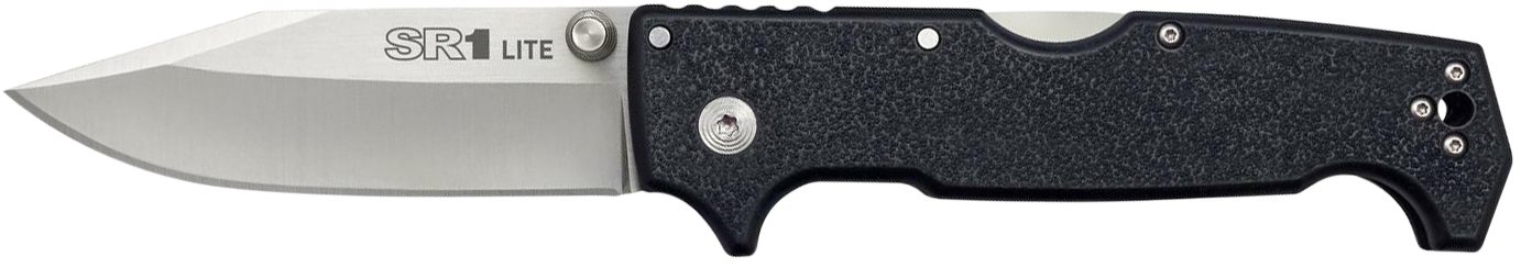 Cold Steel CS62K1 SR1 Lite 4in Folding Clip Point Plain 8 Cr13 MoV SS Blade