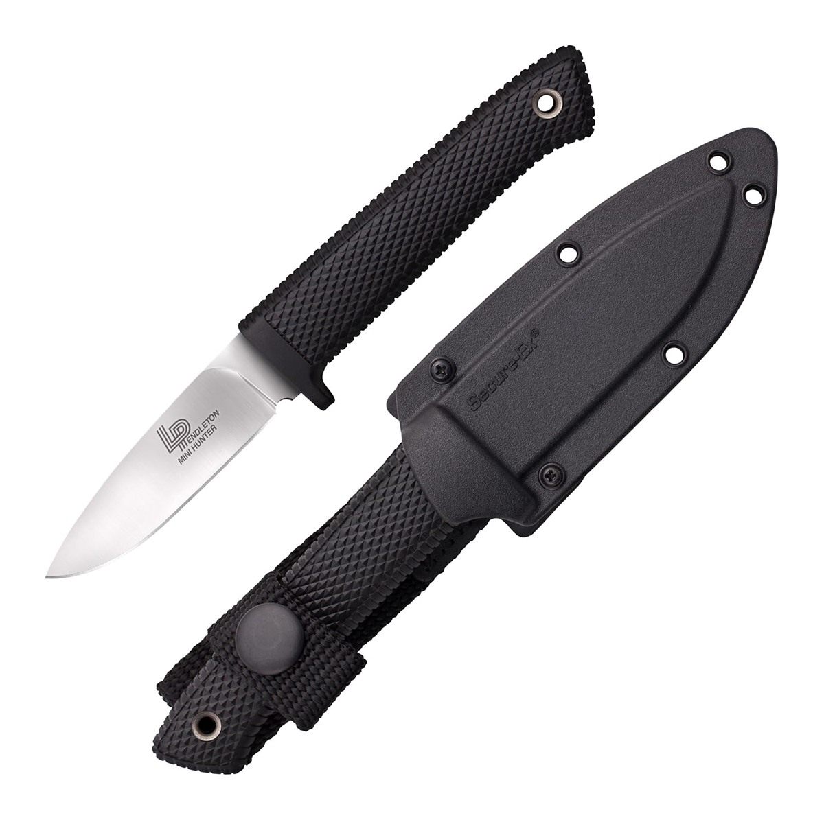 Cold Steel AUS10A Pendleton Mini Hunter, Black view 2