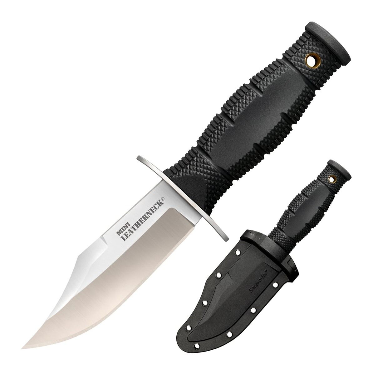 Cold Steel Mini Leatherneck Clip Point Compact Lightweight 3.5in 8CR13MOV F view 2