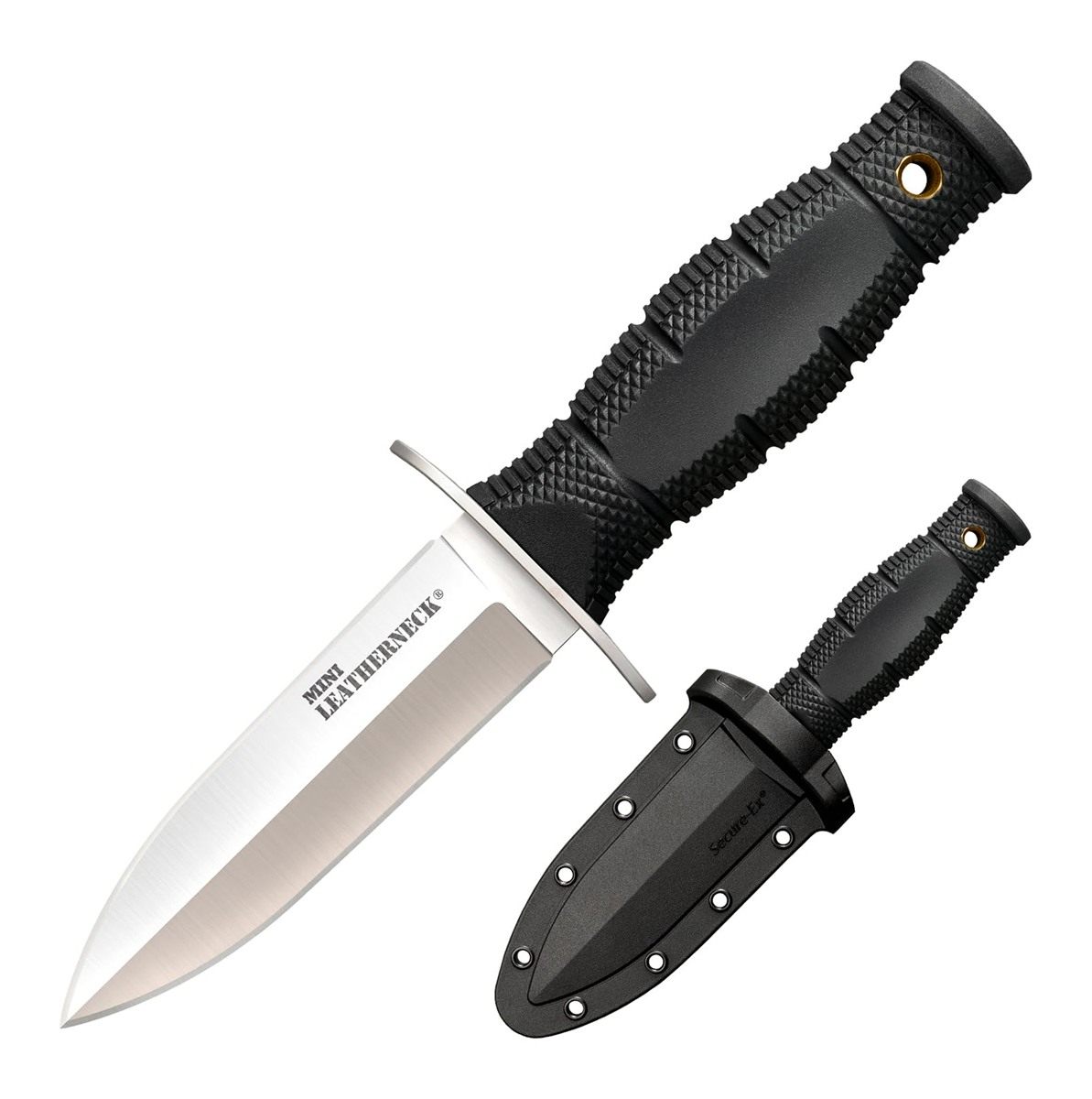 Cold Steel Mini Leatherneck Double Edge Spear Point Compact Lightweight 3.5