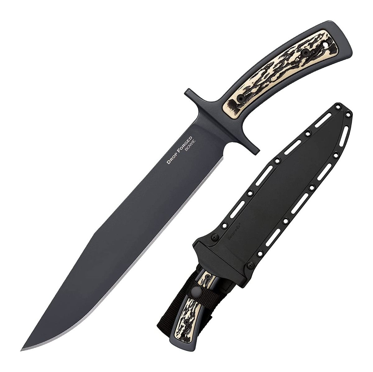 Cold Steel Drop Forged Bowie 52100 Single-Piece 9.5in Clip Point Blade 4.62