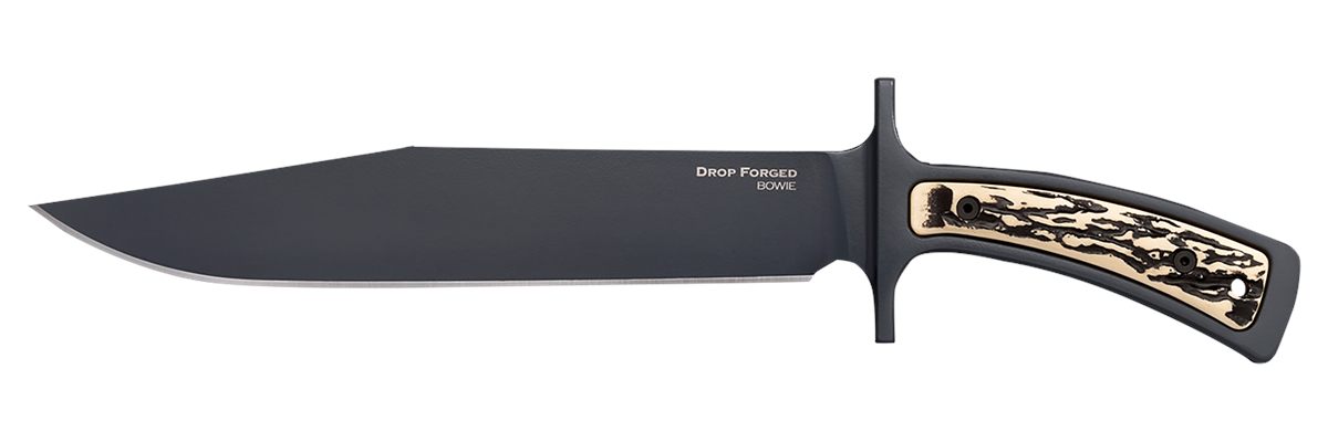 Cold Steel Drop Forged Bowie 52100 Single-Piece 9.5in Clip Point Blade 4.62 view 2