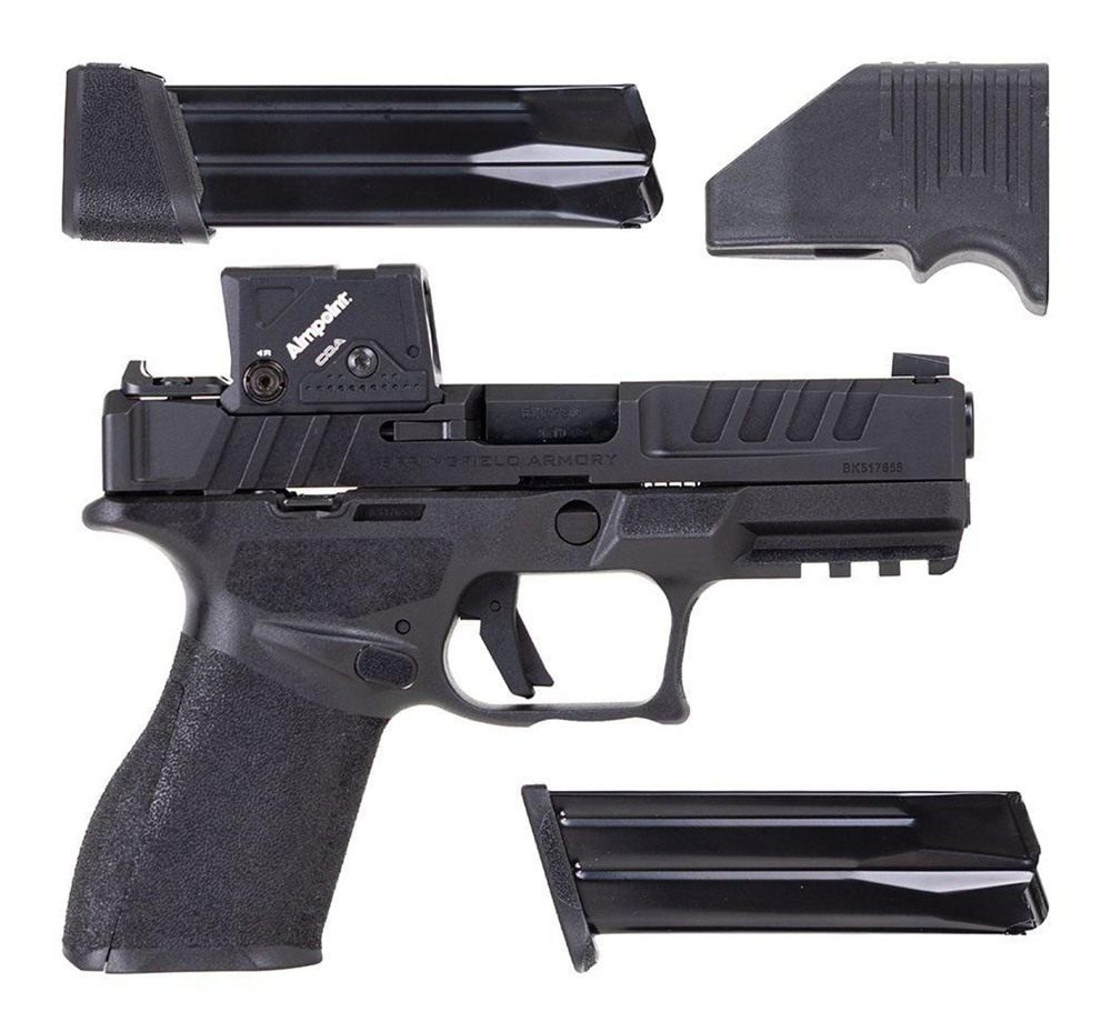 Springfield Echelon 4.0C Compact Handgun 9mm Luger 15(1) 18(1)rd Magazines view 2