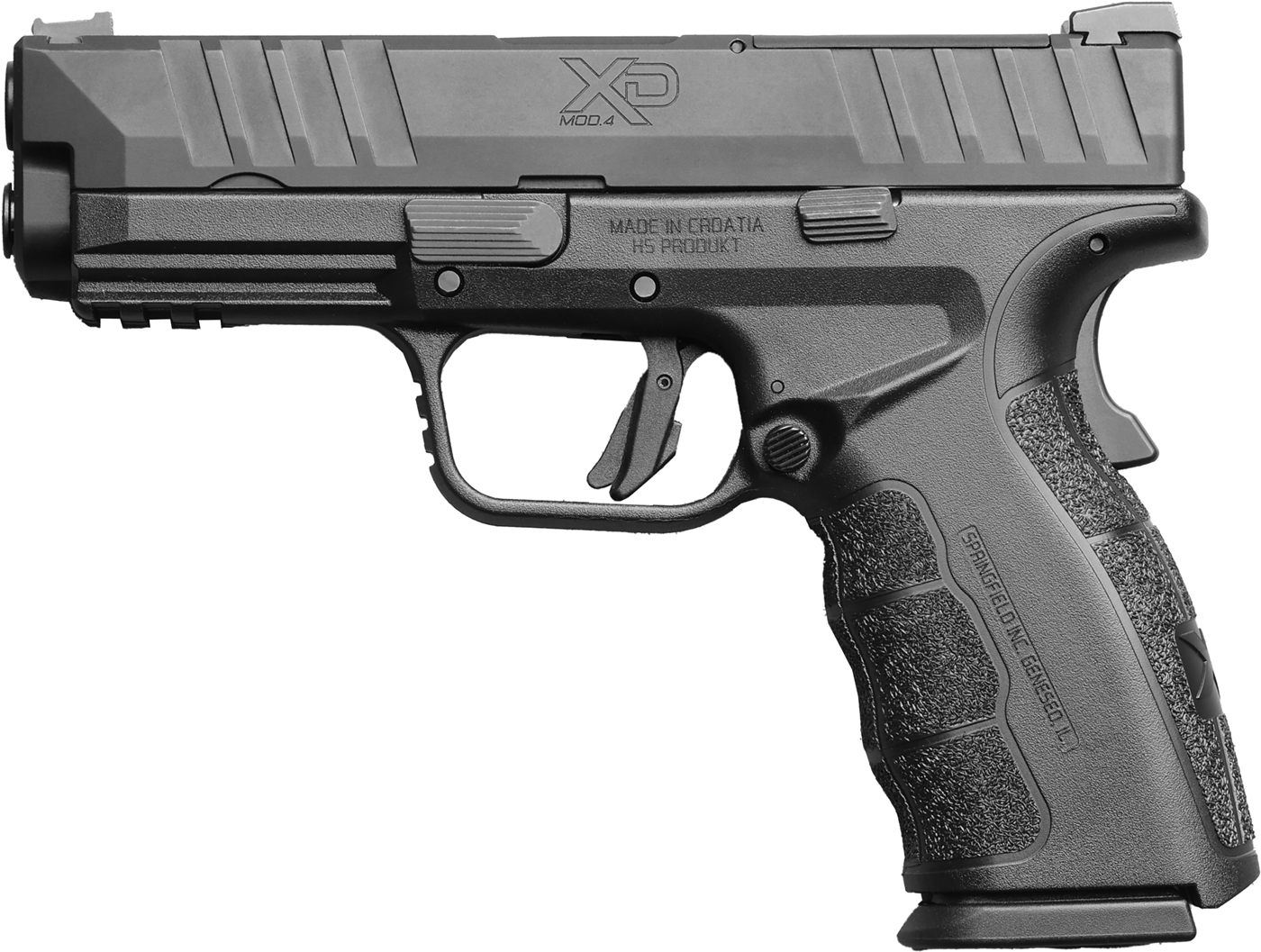 Springfield Armory XDDG9101BM4 MOD4 9mm Luger 16+1 4in Black Melonite Steel view 2