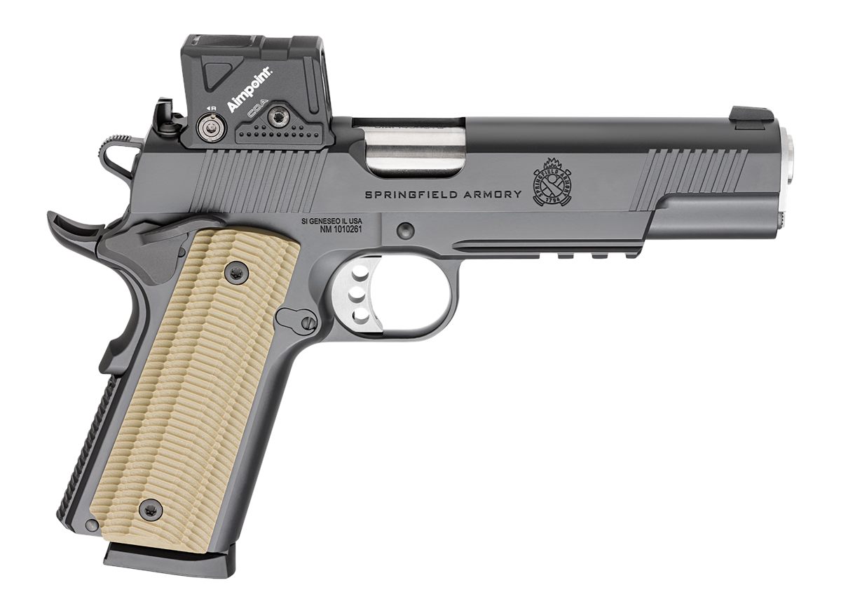 Springfield Armory PO9230COA 1911 Operator AOS 45 ACP 8+1 5in Match Grade B view 2