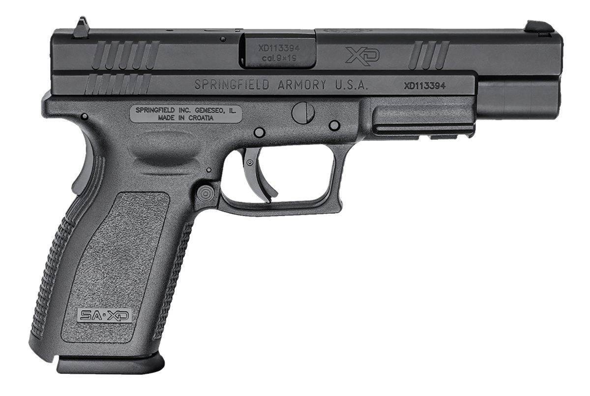 Springfield Armory XD9401 Tactical CA Compliant 9mm Luger 10+1, 5in Black M