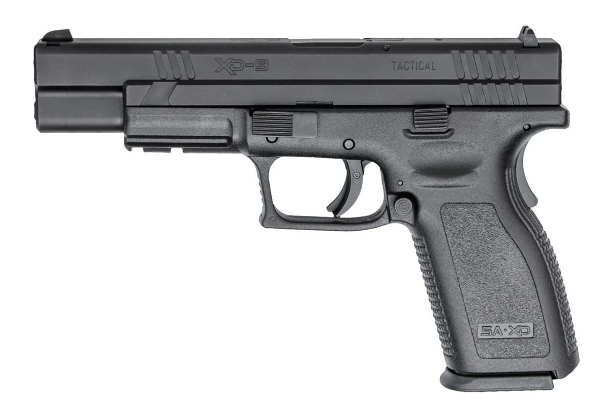 Springfield Armory XD9401 Tactical CA Compliant 9mm Luger 10+1, 5in Black M view 2