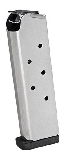 Springfield 1911 Stainless Steel EMP Magazine with Slam Pad .45 ACP 7/rd view 2