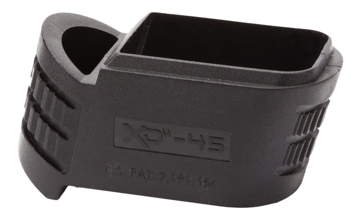 Springfield Armory XD45383 Backstrap Sleeve made of Polymer with Black Fini
