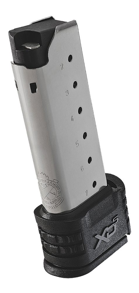 Springfield Armory XD(S) Handgun Magazine Stainless .45 ACP 7/rd