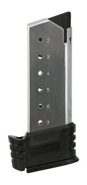 Springfield Armory XD(S) Handgun Magazine Stainless .45 ACP 7/rd view 2