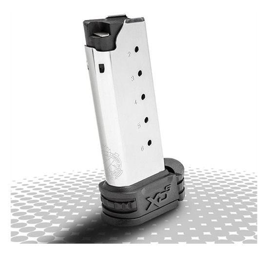 Springfield Armory XD(S) Midlength Handgun Magazine Stainless .45 ACP 5/rd view 2