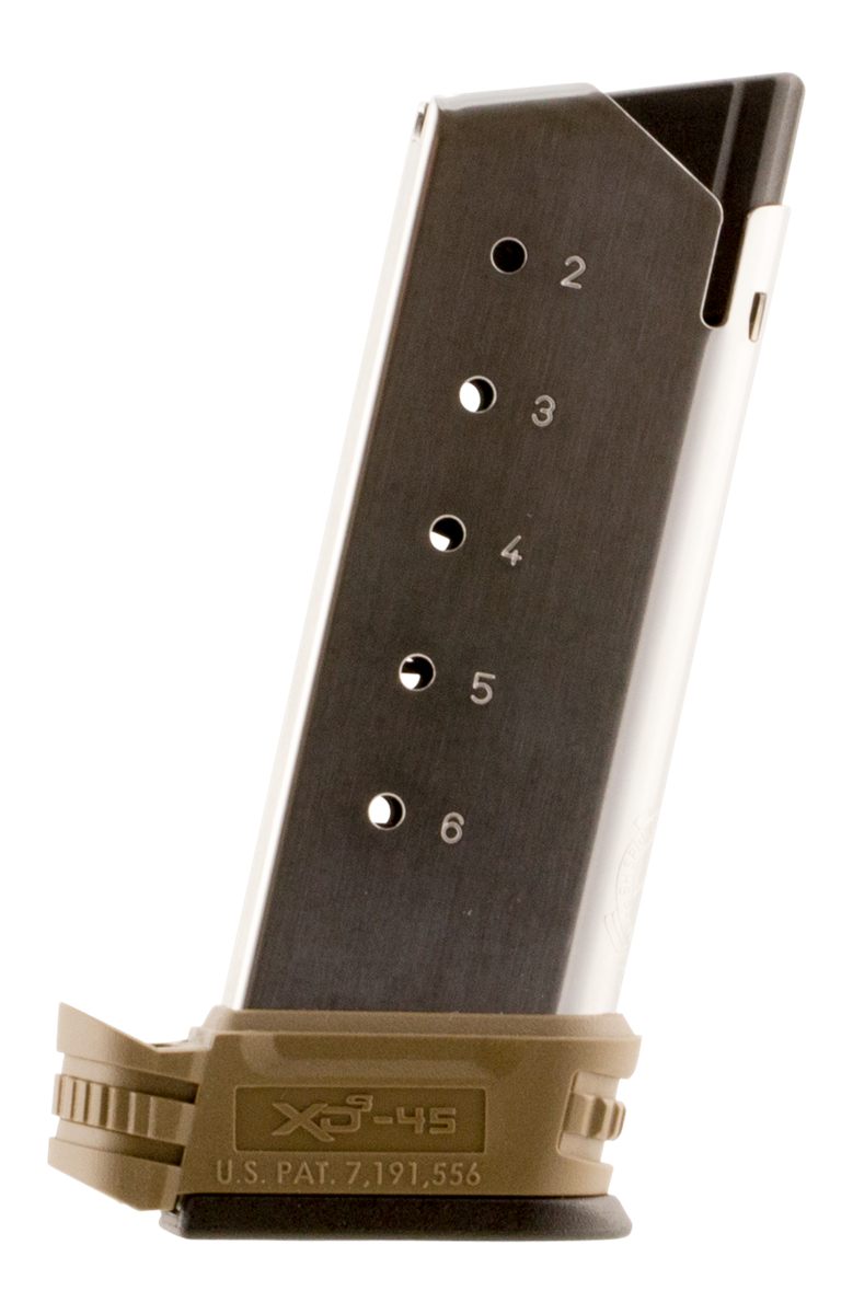 Springfield Armory XDS5002FDE Backstrap Sleeve 45 ACP Fits Flat Dark Earth