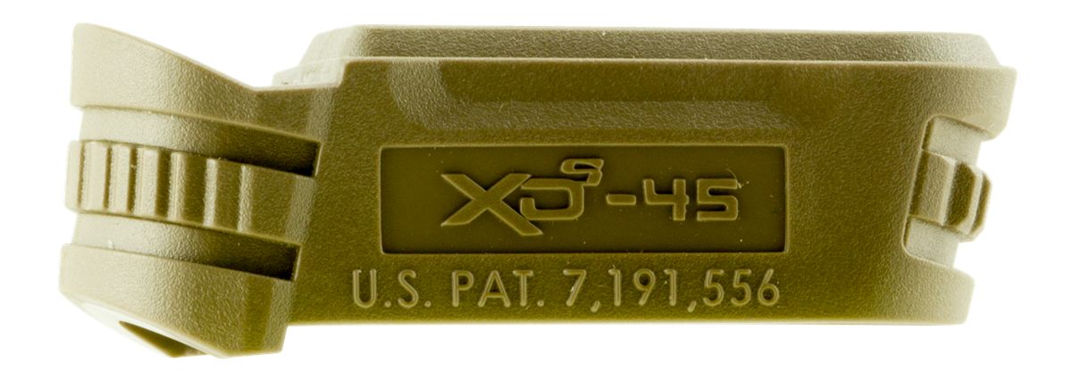 Springfield Armory XDS5002MFDE Backstrap Sleeve made of Polymer with Flat D