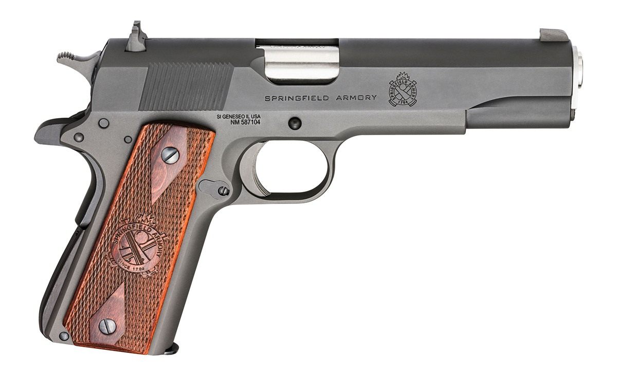 Springfield Armory PB9108LCA 1911 Mil-Spec CA Compliant 45 ACP 5in 7+1 Blac view 2
