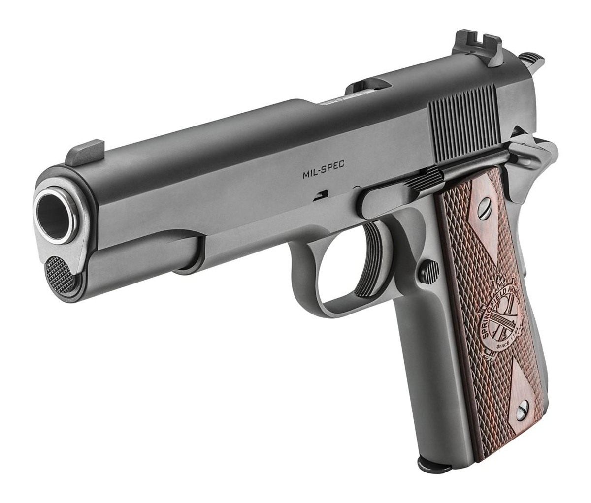 Springfield Armory PB9108LCA 1911 Mil-Spec CA Compliant 45 ACP 5in 7+1 Blac view 5