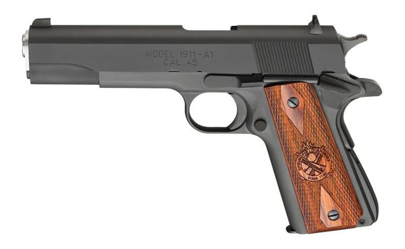 Springfield Armory PB9108LCA 1911 Mil-Spec CA Compliant 45 ACP 5in 7+1 Blac view 7