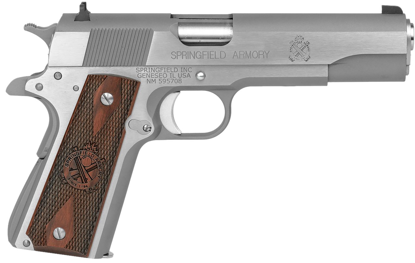 Springfield Armory PB9151LCA 1911 Mil-Spec CA Compliant 45 ACP 7+1, 5in Sta