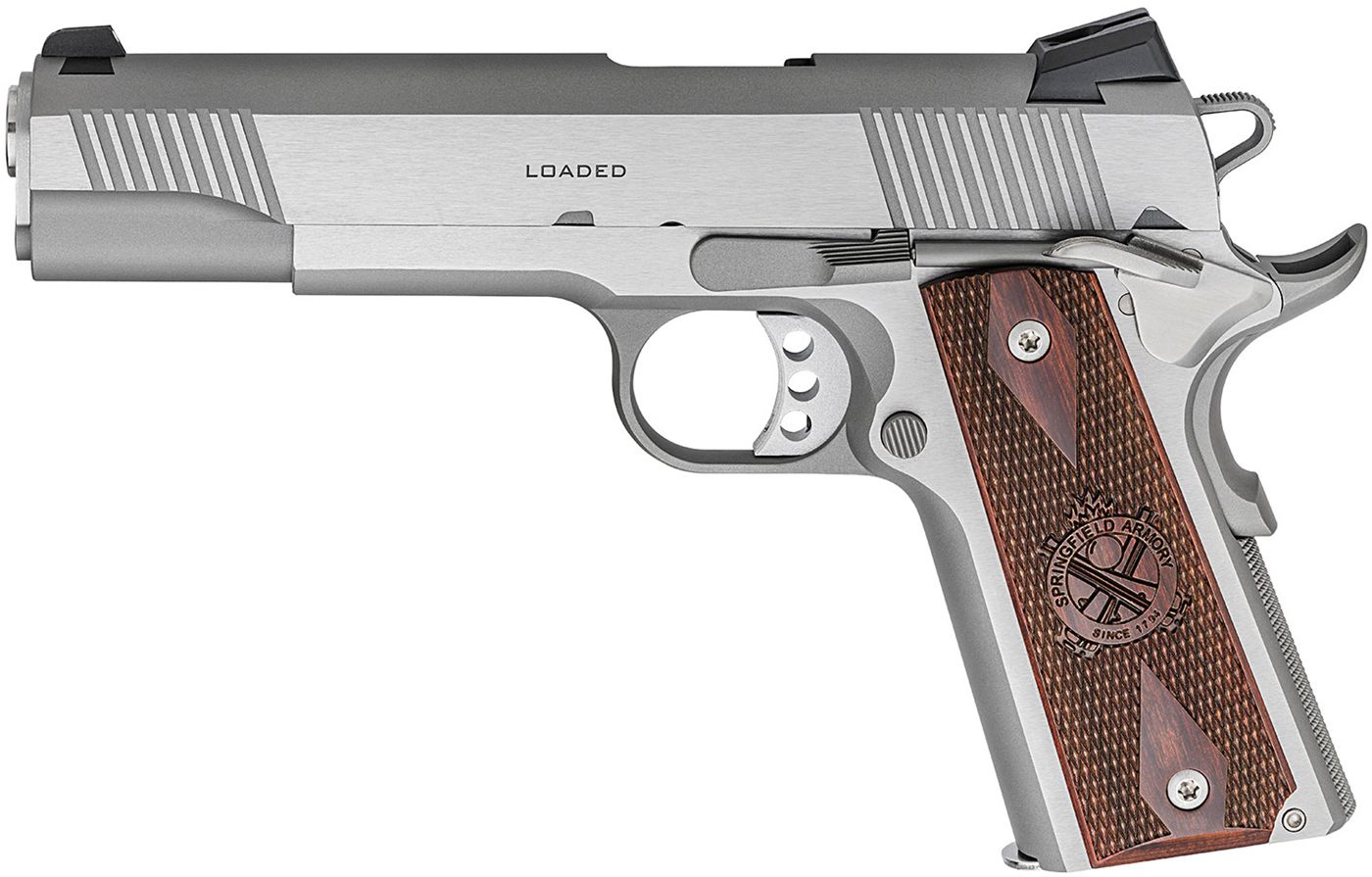 Springfield Armory PX9151LCA 1911 Loaded CA Compliant 45 ACP 7+1 5in Stainl view 2