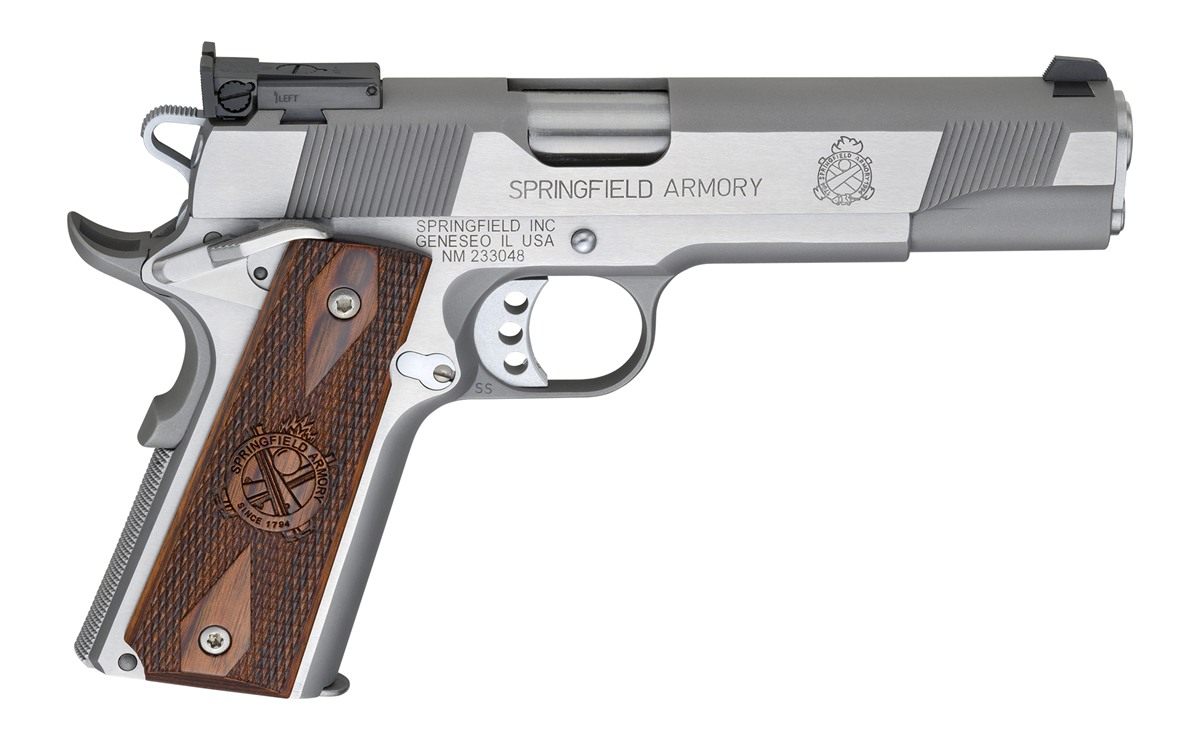 Springfield Armory PI9134LCA 1911 Loaded Target CA Complaint 9mm Luger 9+1