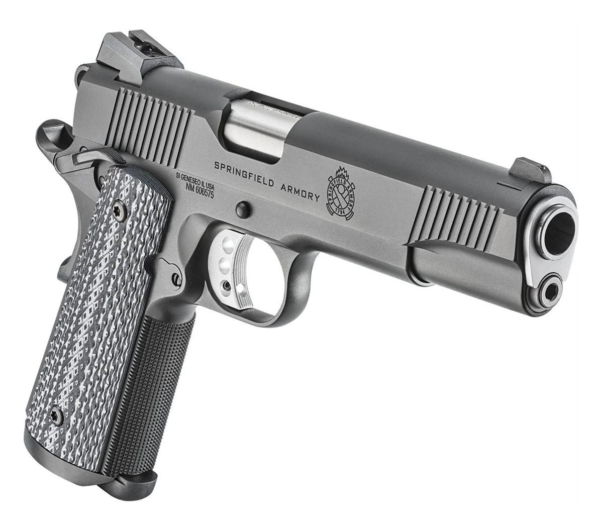 Springfield Armory PC9108LCA18 1911 TRP CA Compliant 45 ACP 7+1, 5in Match view 2
