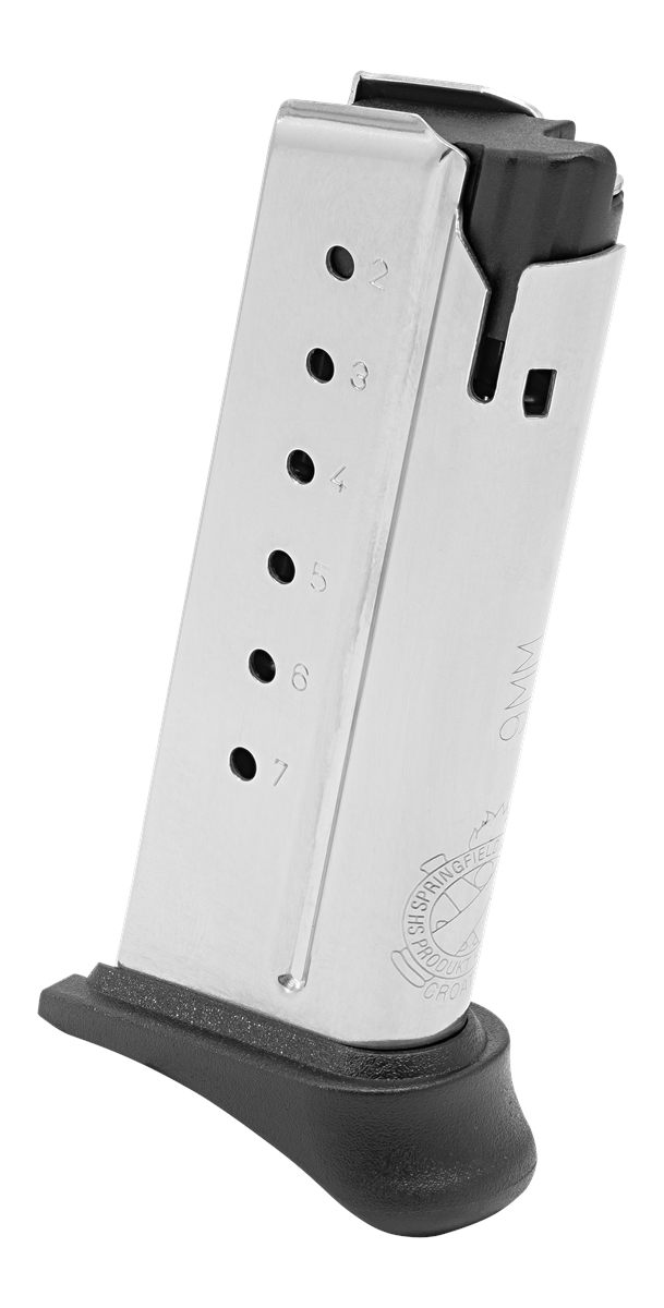 Springfield Armory XDS0907H Mod2 7rd Hook Floor Plate 9mm Luger Stainless S