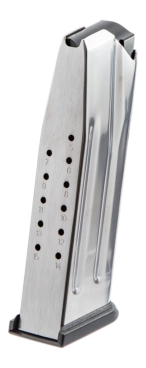 Springfield Armory XD-M Handgun Magazine Stainless Steel 10mm Auto 15/rd