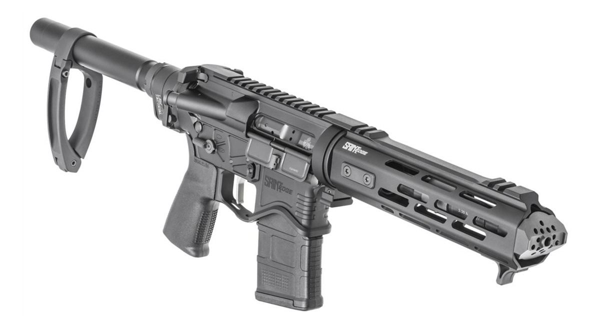 Springfield Armory STEQ975556BX Saint Edge 5.56x45mm Nato 7.50in 20+1 Black view 4