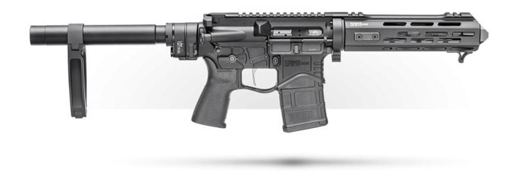Springfield Armory STEQ975556BX Saint Edge 5.56x45mm Nato 7.50in 20+1 Black view 5