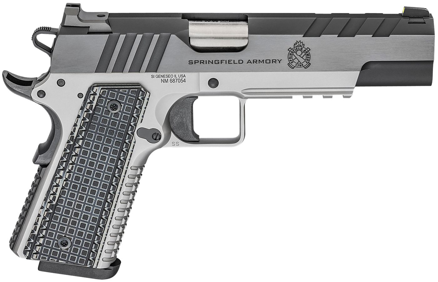 Springfield Armory PX9219L 1911 Emissary 9mm Luger 5in 9+1 Stainless Steel